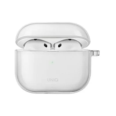 Uniq Glase Airpods Pro 4Th Gen (2024) Hang Case - Glossy Clear